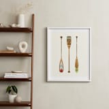 "Let's Get Paddles" - Art Print in Wood by SUWACHI - In a Room