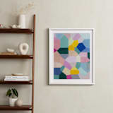 "Safe as houses" - Art Print in peach by raven erebus - In a Room