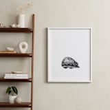 "pétit hérisson" - Art Print in Black by IMG_101 - In a Room