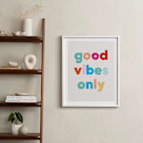 "My type II" - Art Print in Beige by Creo Study - In a Room