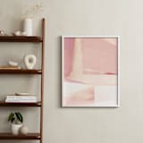 "PinkSea" - Art Print in Blush Pink by Lisa Samartino Design - In a Room