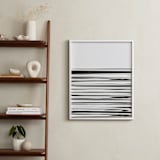 "ripples" - Art Print in black by Leanne Friedberg - In a Room
