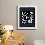 "Future Space Explorer" - Art Print in Space by Amy Payne - In a Room