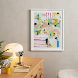 "Flip Flop" - Art Print in Olive by Lindsay Megahed - In a Room