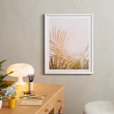 "pretty palms I" - Art Print in Blush by Kamala Nahas - In a Room