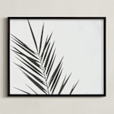 "Two" - Art Print in Charcoal by Stacy Cooke - Framed