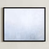 "Beautiful Nature Three" - Art Print in Soft Whites by Sher Schier - Framed