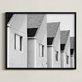 "homogeneous" - Art Print in Newsprint by Deborah Chou - Framed