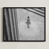 "NobodyWatching" - Art Print in Night Music by Nancy Lindo - Framed