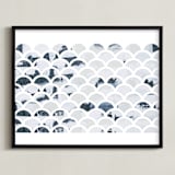 "93 sunsets" - Art Print in twilight by Kate Capone - Framed
