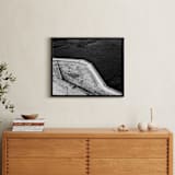 "Study of negative #2" - Art Print in pitch black by Van Tsao - In a Room