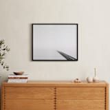 "Never-Ending Bridge" - Art Print in Grey Shades by Marker Girl - In a Room