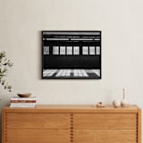"Light at the end of tunnel #1" - Art Print in nor black by Van Tsao - In a Room