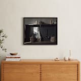 "Comfort Room" - Art Print in Earthy Brown by Andy Mars - In a Room
