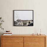 "Brooklyn" - Art Print in Winter White by Kaitlin Rebesco - In a Room