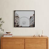 "Down the Street" - Art Print in Coastal Fog by Annie Montgomery - In a Room