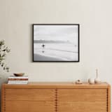 "Monochrome Coasts" - Art Print in Monochrome by Matthew Sampson - In a Room
