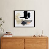 "Untitled 2" - Art Print in Black by Jaime Derringer - In a Room