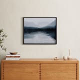 "glassy waters" - Art Print in Mist by Alicia Abla - In a Room