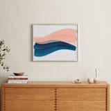 "Dancer by the Sea" - Art Print in Ballet Pink by Christina Flowers - In a Room