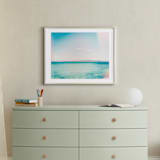 "Angel Isle" - Art Print in bright baja by Kamala Nahas - In a Room