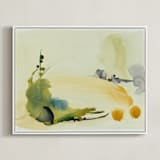 "How Wide" - Art Print in Bright by Shannon Astolfi - Framed Canvas