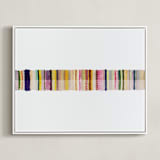 "Your Element" - Art Print in Rainbow by HAPI ART - Framed Canvas