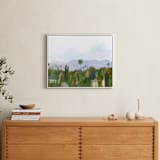 "Los Angeles landscape" - Art Print in Green Hills by Kelly Witmer - In a Room