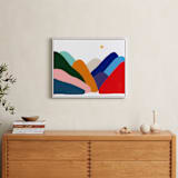 "Indeed, They Are" - Art Print in Rainbow by Allison Filice - In a Room