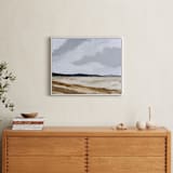 "US 90 To Valentine" - Art Print in Mist by Kati Ramer - In a Room