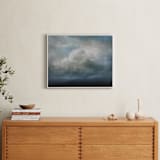 "Earthly Days" - Art Print in Cloud Grey by Brian Sostrom - In a Room