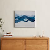 "Rivulet" - Art Print in Aegean by Amy Gray - In a Room
