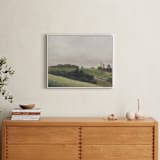 "Peaceful Vines" - Art Print in warm sky by Amanda Phelps - In a Room
