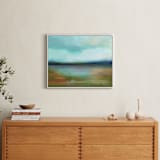 "Days of Blue" - Art Print in Blue Days by AlisonJerry - In a Room