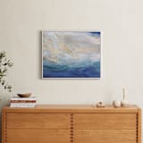 "Escaping Elba" - Art Print in Sea by Julia Contacessi - In a Room