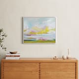 "Land of Plenty" - Art Print in Yellow by Emily Jeffords - In a Room