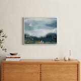 "Glade" - Art Print in Evergreen by Lindsay Megahed - In a Room