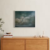 "A Slight Chance" - Art Print in Turquoise by Kelly Money - In a Room