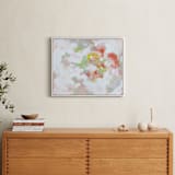 "Ice Cream Social" - Art Print in Peach by Lorent and Leif - In a Room