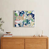 "Summer Rising" - Art Print in pink by Nancy Ramirez - In a Room