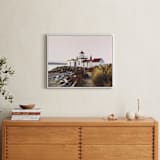 "Seattle Lighthouse" - Art Print in Petal by Hollie Renner Photography - In a Room