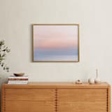 "Sea Blush 2" - Art Print in sea blush by Kamala Nahas - In a Room