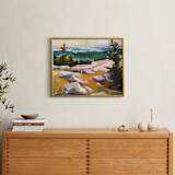 "In the Heights" - Art Print in Sienna by Jess Franks - In a Room