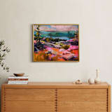 "Look Out" - Art Print in Olive by Jess Franks - In a Room