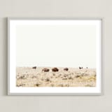 "On the Move" - Art Print in summer by Kamala Nahas - Framed