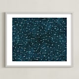 "Deep Space" - Art Print in Celestial by Meggy Masters - Framed