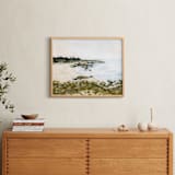 "Carmel by the Sea" - Art Print in Neutral Sand by Jennelle Lynn - In a Room