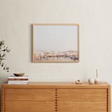 "Evening in Greece" - Art Print in Grecian Slate by Gabrial Reising - In a Room
