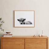 "Leon" - Art Print in Black White by Amy Carroll - In a Room