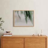 "rustling mist" - Art Print in artichoke green by Alicia Abla - In a Room